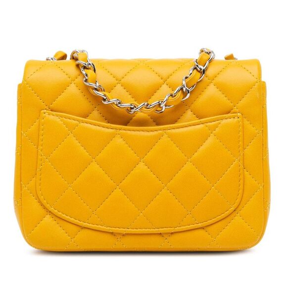 Pre Loved chanel Women Yellow Crossbody Bags - Picture 3 of 8